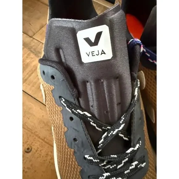 VEJA Dekkan Alveomesh Shoes Women Sz 8 Brown Trail Running Vibram Sole NEW - Picture 5 of 11